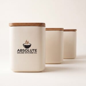 Ceramic Canister Set (Set of 3)