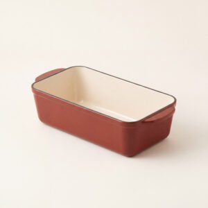 Enamelled Cast Iron Loaf Pan