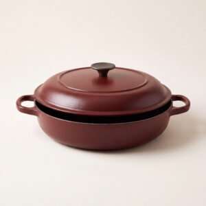 Enamelled Braiser, 2 Quart