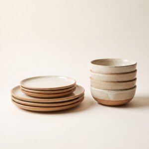 Stoneware Dinnerware Set (8-Piece)