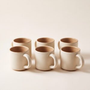 Stoneware Mug Set (Set of 6)