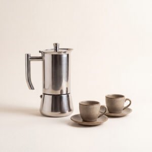 Espresso Maker & Cup Set